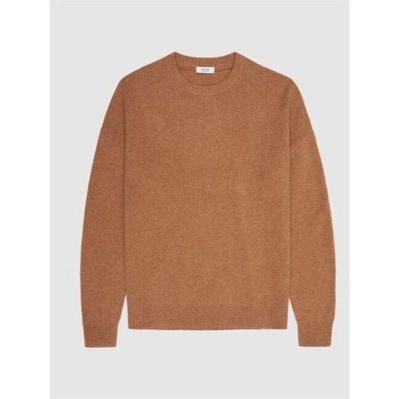 Reiss Parks 100% Extra Fine Merino Wool Crew Neck Sweater Jumper - Picture 9 of 9